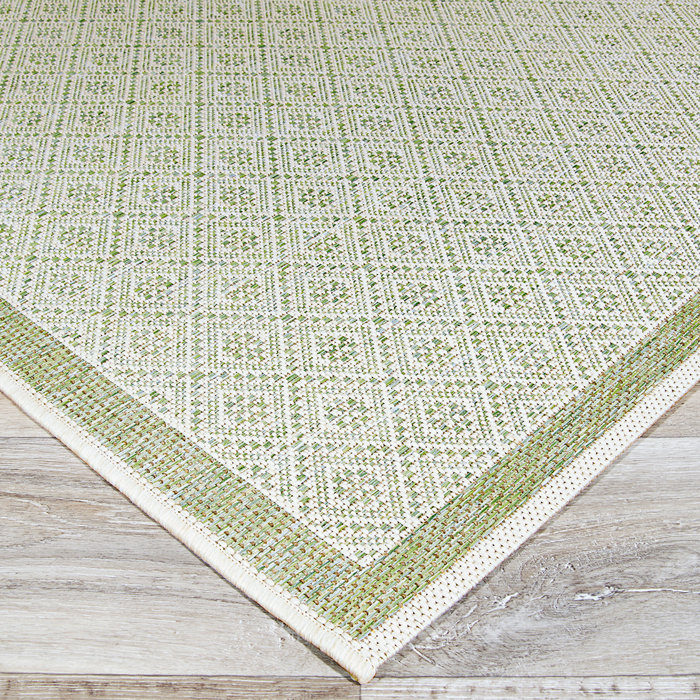 Dakota Fields Vacaville Geometric Indoor / Outdoor Area Rug & Reviews